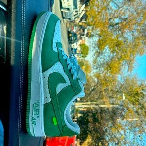 Nike Louis Vuitton, white&green, perfect condition. Ready to go!!!